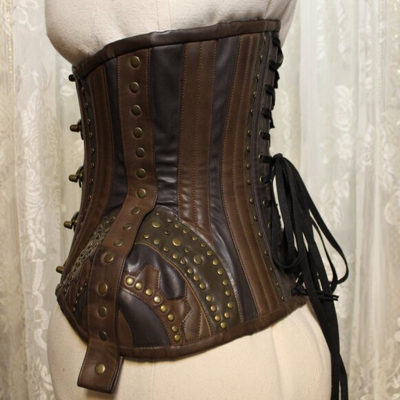 Bellisa Steampunk Curvy Waist Training Corset - Size 22" US 2-4 - Picture 5 of 5